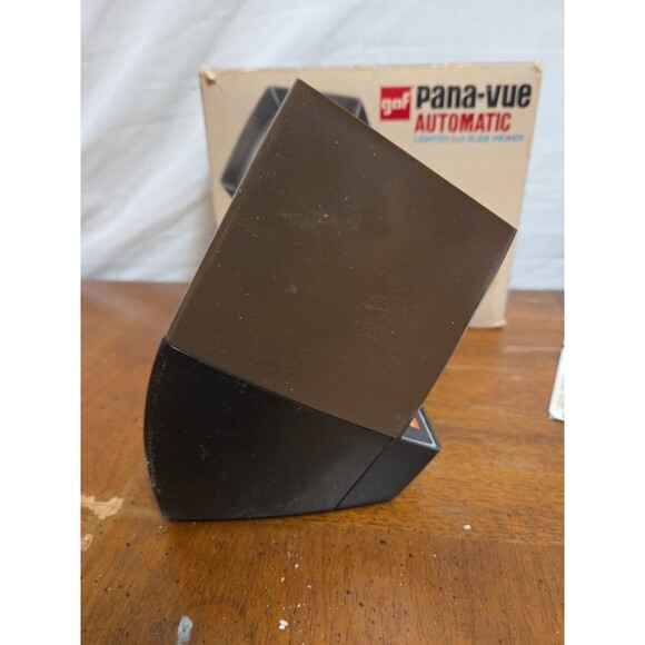 GAF Pana-Vue Automatic Lighted 2x2 Slide Viewer Vintage Battery Operated - Picture 3 of 6